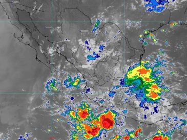 Para este domingo se pronostican lluvias en gran parte del país. ESPECIAL / SMN