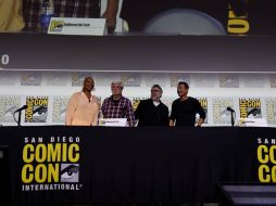 La conversación entre George Lucas y Guillermo del Toro cerró con broche de oro los cuatro días de actividades de la Comic Con de San Diego. CORTESÍA / Comic Con