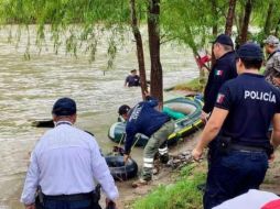 Luego de varios días de búsqueda, fue localizado el cuerpo sin vida de un menor que había sido arrastrado por la corriente del río Moctezuma, en la localidad de La Mora, municipio de La Misión, Hidalgo. ESPECIAL