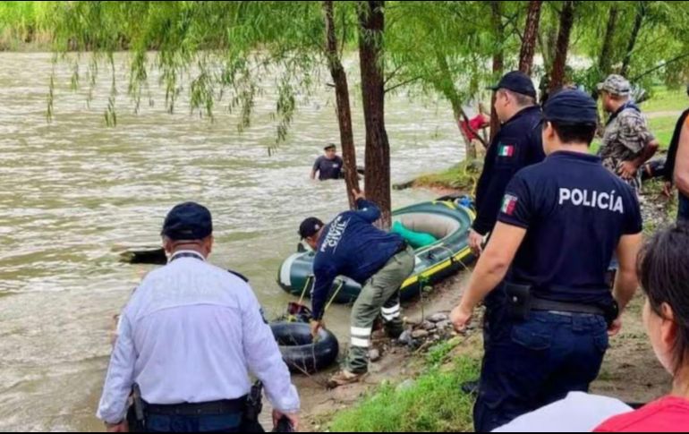 Luego de varios días de búsqueda, fue localizado el cuerpo sin vida de un menor que había sido arrastrado por la corriente del río Moctezuma, en la localidad de La Mora, municipio de La Misión, Hidalgo. ESPECIAL