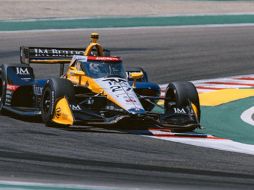 Salvador de Alba culminó en la novena posición durante la segunda carrera del Gran Premio de Monterey. X/ @AndrettiIndy.