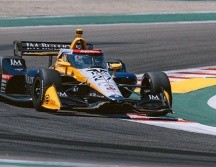 Salvador de Alba culminó en la novena posición durante la segunda carrera del Gran Premio de Monterey. X/ @AndrettiIndy.