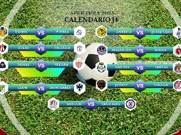La J4 comenzará la acción con un duelo este viernes 8 de agosto y cierra con tres encuentros programados para el lunes 11. ESPECIAL / CANVA