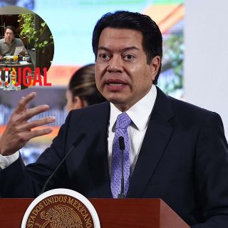 Cuestionan en "La Mañanera" a Mario Delgado por viaje a Portugal; esto responde