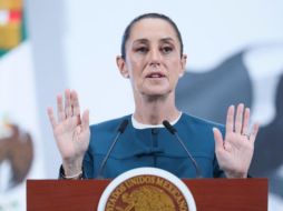 Trump ha llegado a acuerdos arancelarios con Japón y la Unión Europea en los últimos días, por lo que Sheinbaum espera también uno para México. EFE/M. Guzmán