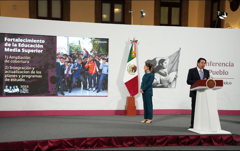 Autoridades de la Secretaría de Educación Pública dieron a conocer los detalles del nuevo Sistema de Bachillerato Nacional que entrará en vigor el 1 de septiembre de 2025. X/ @SEP_mx.