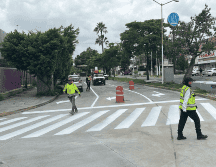 Durante los trabajos, SIAPA y la dirección de Cercanía Ciudadana de Zapopan brindaron pipas gratuitas a los vecinos que así lo requirieran. CORTESÍA