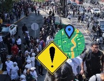 Para este martes se esperan dos marchas: la primera será de la Asociación Comerciantes Unidos la Esperanza, A.C., la segunda estará a cargo de la Fuerza Amplia de Transportistas. SUN / ARCHIVO