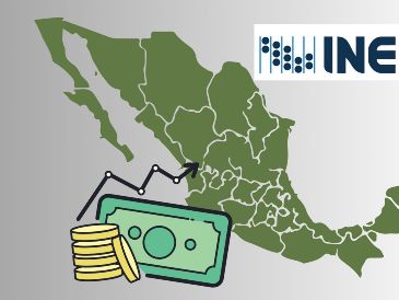 Por el contrario, las economías estatales que iniciaron el año con los mayores retrocesos fueron 5, según el Inegi. ESPECIAL / CANVA