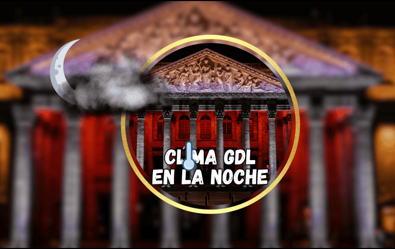 De acuerdo al pronostico del clima se prevé cielo despejado en Guadalajara hoy, 29 de julio en la noche. ESPECIAL