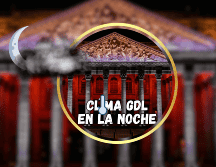 De acuerdo al pronostico del clima se prevé cielo despejado en Guadalajara hoy, 29 de julio en la noche. ESPECIAL