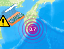 Hawái también recibió una alerta de tsunami, aunque de nivel bajo. @sky