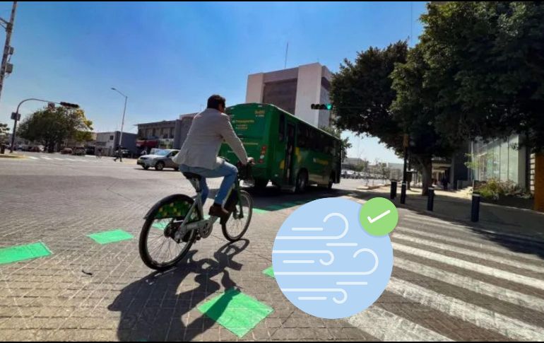 Índice de calidad de aire por zona del AMG. EL INFORMADOR / ARCHIVO