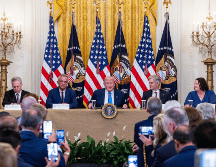 El presidente también criticó las adquisiciones de petróleo y equipamiento militar que India realiza a Rusia. EFE