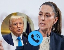 Debido a esta llamada entre Trump y Sheinbaum, la conferencia mañanera se llevará a cabo a las 10:00 horas. EFE / I. ESQUIVEL /Y. GRIPAS