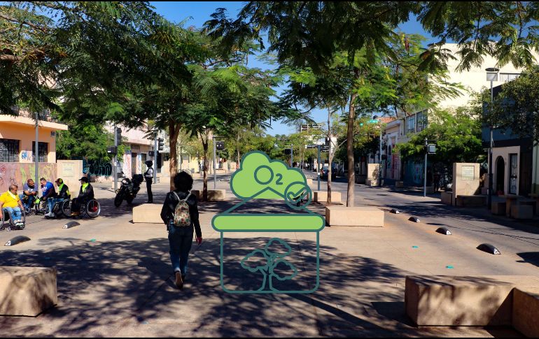 Este es el índice de calidad de aire por zona. EL INFORMADOR / ARCHIVO