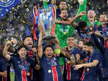 En la final de la Champions 2025, PSG derrotó por 5-0 al Inter de Milán. AP / ARCHIVO