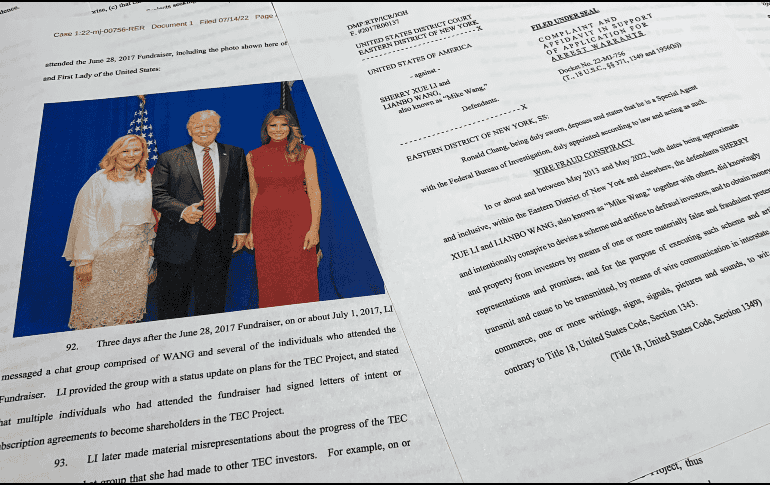 Esta es la historia de Sherry Xue Li, una mujer que logró conseguir más de 30 millones de dólares a través de estafas. AP / Departamento de Justicia