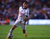 La Dirección de Ciencias del Deporte del Guadalajara informó que Govea presentó molestias en el muslo derecho. IMAGO7.