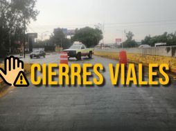 Estas calles del AMG están cerradas por afectaciones de la lluvia del viernes en la madrugada. ESPECIAL / FACEBOOK Policía Vial Jalisco