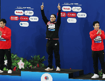 México tiene con Osmar Olvera a su primer campeón del mundo en este certamen. EFE / F. Ismail