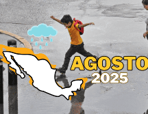 Agosto comienza y las lluvias continuarán, donde en ciertos estados lloverá menos. EL INFORMADOR/ ARCHIVO