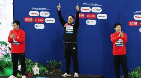 Hasta los Juegos Olímpicos de París 2024, China ha obtenido un total de 55 medallas de oro en dicha disciplina. EFE/ F. Ismail