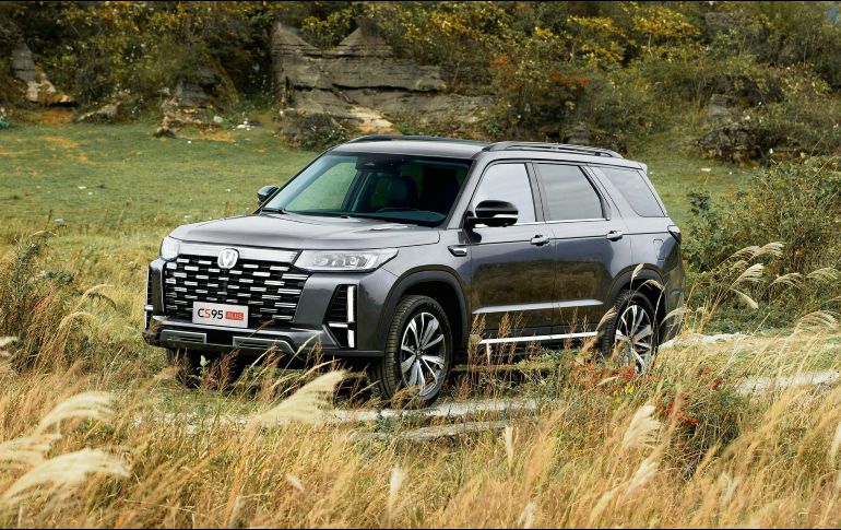 La nueva Changan CS95 Plus ofrece un diseño imponente. ESPECIAL