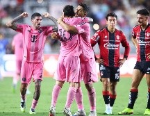 Los hechos ocurrieron el pasado jueves 31 de julio en el Estadio Chase de Florida, donde Inter Miami se impuso al Atlas con un gol de último minuto. AFP