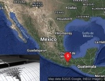 Este sábado 2 de agosto, a las 11:59 horas, se registró un sismo moderado a 13 km al noreste de Tlacolutla, Oaxaca. ESPECIAL / SSN