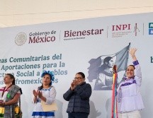 Durante las Asambleas Comunitarias del Fondo de Aportaciones para la Infraestructura Social a Pueblos Originarios, Indígenas, Montiel reconoció el acuerdo de Sheinbaum Pardo con el mandatario estadounidense. SUN / PRESIDENCIA DE MÉXICO