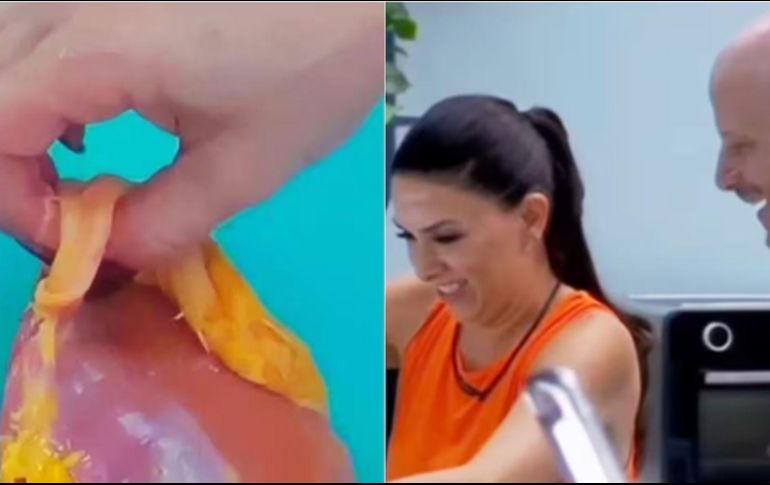 Dalilah Polanco se volvió viral en redes sociales por su peculiar forma de preparar el pollo dentro de La Casa de los Famosos México. ESPECIAL