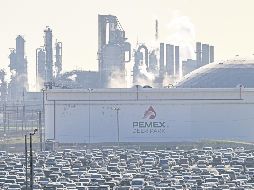 La refinería Deer Park de Pemex, ubicada en Texas, el 8 de abril de 2025, en plena volatilidad global. AFP
