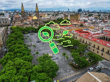 Este es el índice de calidad de aire por zona en el AMG. EL INFORMADOR / ARCHIVO