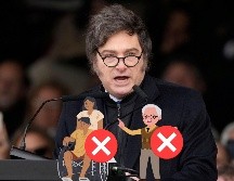 Javier Milei advirtió que si el Congreso insiste en la aprobación de este último paquete legislativo que ha rechazado, recurrirá a la justicia para evitar su implementación. AP / G. Garello