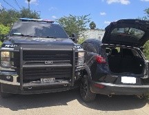 La Policía del estado reporta a dos mujeres retenidas y un vehículo asegurado, sin lesionados. ESPECIAL