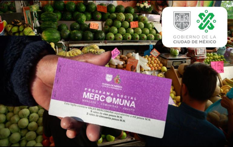 La primera edición del programa Vales Mercomuna se lanzó en 2020. EL INFORMADOR/ESPECIAL