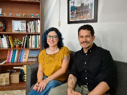 Luisa Vázquez, jefa de la Unidad de Gestión del Ecosistema Cultural, y Carlos González Martínez, director de Cultura Guadalajara. EL INFORMADOR/ F. Salcedo