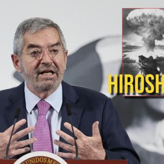 SRE recuerda el bombardeo atómico en Hiroshima