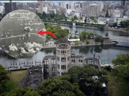 El 6 de agosto de 1945, a las 8:15 de la mañana, Estados Unidos lanzó la primera bomba atómica utilizada en combate, marcando un punto de no retorno en los conflictos bélicos y en la historia de la humanidad. EFE/EPA/F. Robichon