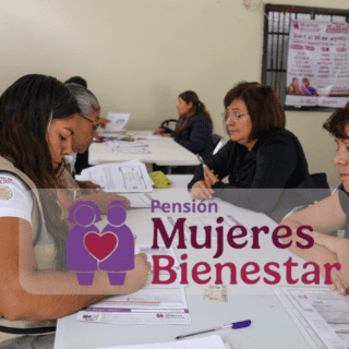 Pensión Mujeres Bienestar: Ubicación de los módulos de registro en el AMG