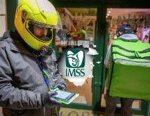 Este crecimiento es debido al aseguramiento de trabajadores y trabajadoras de plataformas digitales que inició el pasado 1 de julio. ESPECIAL / EFE  e IMSS