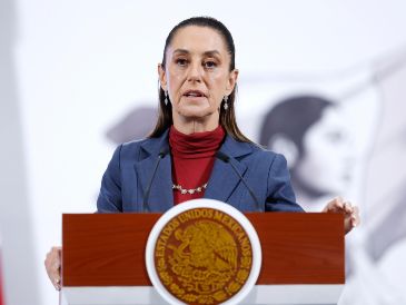 “Nosotros tenemos una responsabilidad política. El poder se ejerce con humildad”, dijo Sheinbaum en conferencia. EFE/S. Gutiérrez