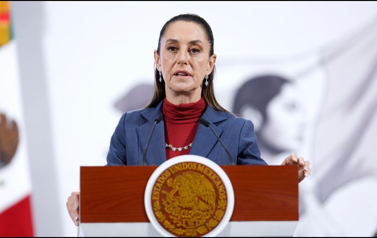 “Nosotros tenemos una responsabilidad política. El poder se ejerce con humildad”, dijo Sheinbaum en conferencia. EFE/S. Gutiérrez