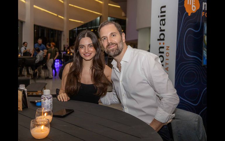 Paulina García y Emilio Huber. GENTE BIEN JALISCO / J. Soltero