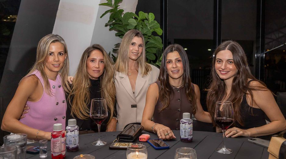 Gaby Estrada, Inés Camberos, Fernanda Estrada y Paulina García. GENTE BIEN JALISCO / J. Soltero