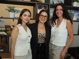 Frida Montoya, Montserrat Vallejo y Karen Corona. GENTE BIEN JALISCO / C. Jimeno