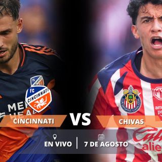 ¿Dónde ver EN VIVO el partido Cincinnati vs Chivas?