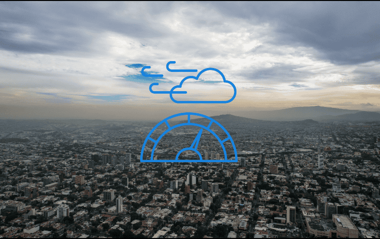 Este es el índice de calidad de aire por zona. EL INFORMADOR / ARCHIVO