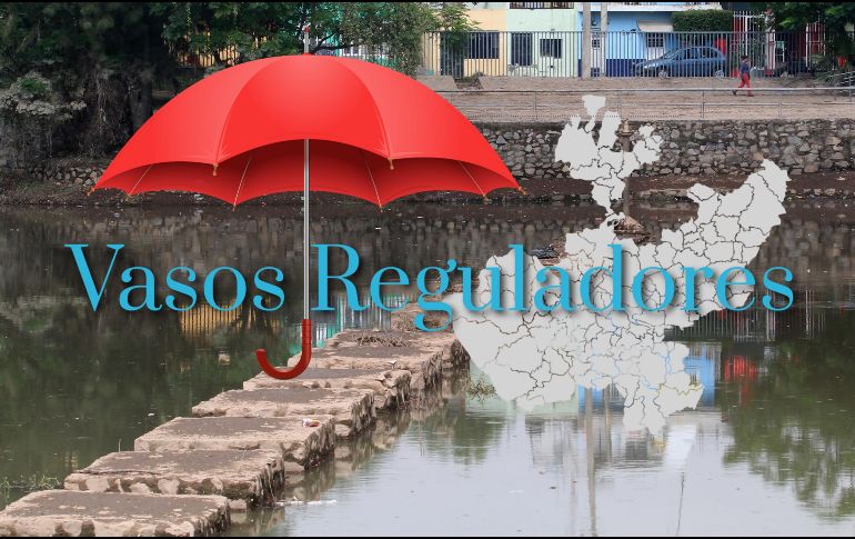 El saneamiento de inundaciones del AMG requerirá de la construcción de vasos reguladores en estas zonas prioritarias. EL INFORMADOR / ARCHIVO
